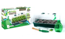 Kit de jardinage ma petite serre - 15 pots et semences