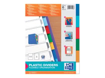Lot de 6 intercalaires A4 - Polypro - Elba