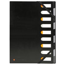 Trieur A4 - 9 compartiments - Harmonika Exactive - Polypro - Exacompta