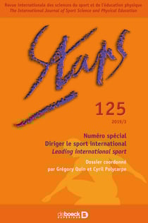 Staps - Diriger le sport international