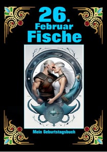 26. Februar, mein Geburtstag - Geboren im Zeichen der Fische. Meine Eigenschaften und Charakterzüge, meine Stärken und Schwächen, meine Geburtstagsbegleiter und historische Ereignisse
