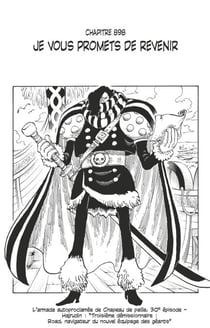 One Piece édition originale - Chapitre 898 - Je vous promets de revenir