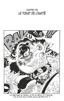 One Piece édition originale - Chapitre 1135 - Le toast de l'amitié