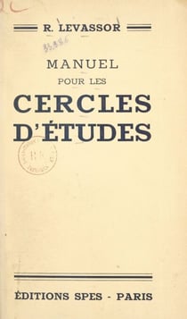 Manuel pour les cercles d'études