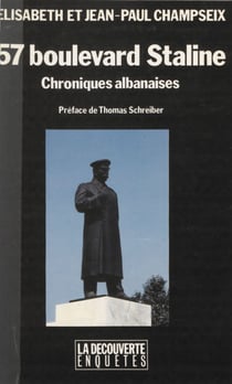 57, boulevard Staline - Chroniques albanaises