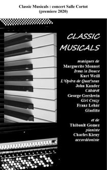 Classic Musicals - concert Salle Cortot