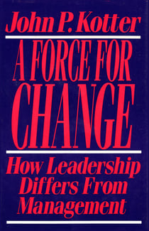 Force For Change - How Leadership Differs from Management