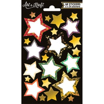 Sachet 6 Rubans Etiquettes Noir/Or/Blc