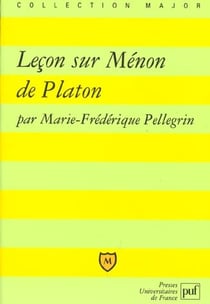 Leçon sur Menon de Platon