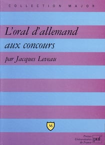 L'oral d'allemand aux coucours