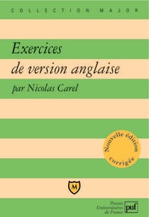 Exercices de version anglaise
