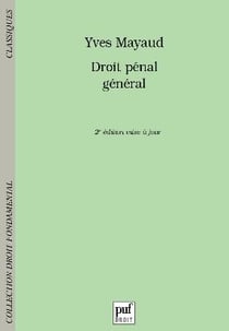 Droit pénal général