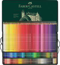 Boîte en métal Faber-Castell - Polychromos - 120 crayons