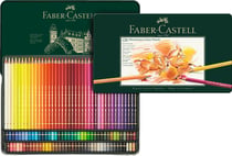 Boîte en métal Faber-Castell - Polychromos - 120 crayons 