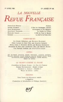 La Nouvelle Revue Française N' 148 (Avril 1965)