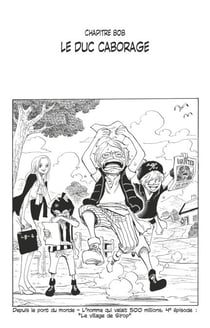One Piece édition originale - Chapitre 808 - Le duc Caborage