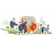 Puzzle géant 36 Pièces - La parade des animaux - Djeco