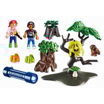Enfants avec végétation et lampe - Playmobil® - Summer Fun - 6891