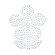 Plaque pour perles à repasser en plastique Bio - Grenouille - 10 x 12 cm -  1 pce - Plaque perles à repasser Midi - Creavea