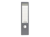 Classeur à levier - pour format A4 - dos 80 mm - gris