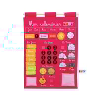 Calendrier Basic - Rose