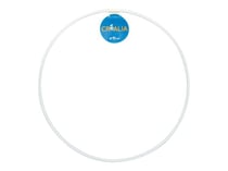Anneau en métal blanc Créalia - 15cm