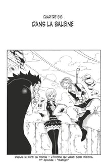 One Piece édition originale - Chapitre 818 - Dans la baleine