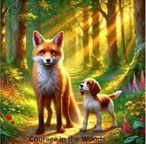 Courage in the Woods - Adventures of Hazel and Willow, #2