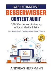 Das ultimative Besserwisser Content Audit - 360° Vertriebsoptimierung in Social Media & Print