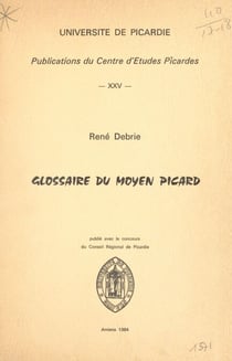 Glossaire du moyen picard