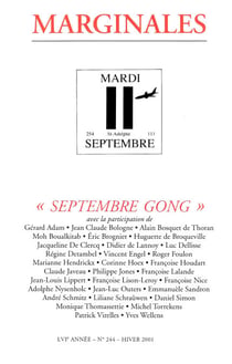 Septembre Gong - Marginales - 244