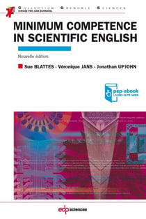 Minimum competence in scientific English (Nouvelle édition) - Edition 2013