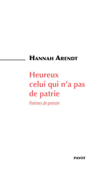 Heureux celui qui n'a pas de patrie - poèmes de pensée