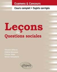 Leçons de questions sociales