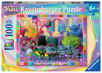 Puzzle 100 pièces XXL - La bande des Trolls / Trolls 3 - Ravensburger