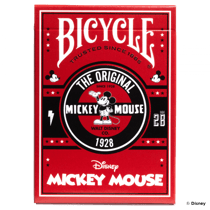 Jeu de 54 cartes à jouer Bicycle - Creatives - Mickey Classic
