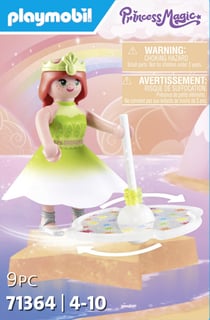 Playmobil® - Princesse et toupie arc-en-ciel - 71364 - Playmobil® princess magic