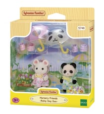Le duo des bébés en habits de pluie - Sylvanian Families