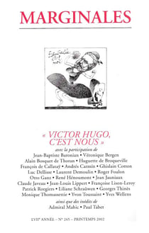 Victor Hugo, c'est nous - Marginales - 245