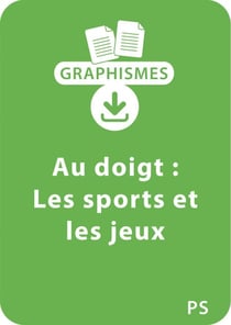 Graphismes au doigt PS - Les sports et les jeux - Un lot de 15 fiches à télécharger