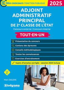 Adjoint administratif de l’État - Tout-en-un - Catégorie C – Concours 2026-2027
