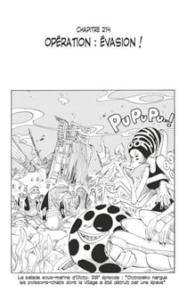 One Piece édition originale - Chapitre 214 - Opération : évasion !