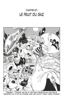 One Piece édition originale - Chapitre 671 - Le fruit du gaz