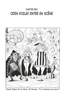 One Piece édition originale - Chapitre 960 - Oden Kozuki entre en scène