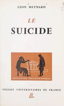 Le suicide - Étude morale et métaphysique