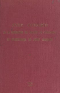 En flânant dans l'île Saint-Louis - Précédé de XVIIIe Congrès de la Fédération des Sociétés de gynécologie et d'obstétrique de langue française organisé par la Société de gynécologie et d'obstétrique de Paris, 15-17 juin 1959