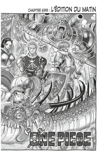 One Piece édition originale - Chapitre 699 - L'édition du matin