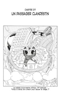One Piece édition originale - Chapitre 217 - Un passager clandestin