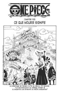 One Piece édition originale - Chapitre 1125 - Ce que mourir signifie
