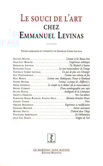 Le Souci de l'art chez Emmanuel Levinas